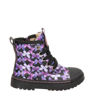Shoesme - Veterboots - Paars