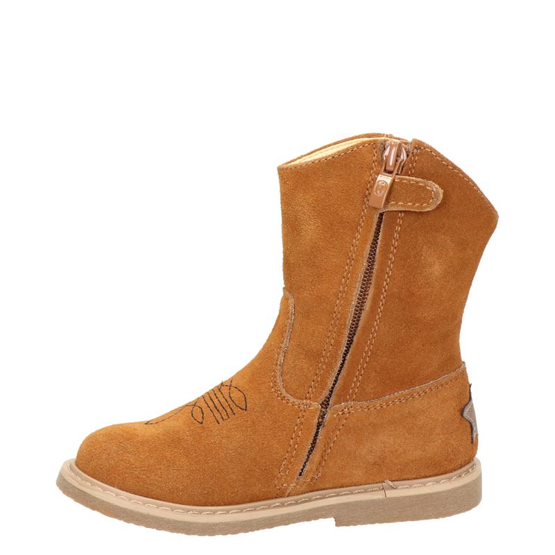Shoesme - Cowboylaarzen voor meisjes - Cognac - Nelson.nl