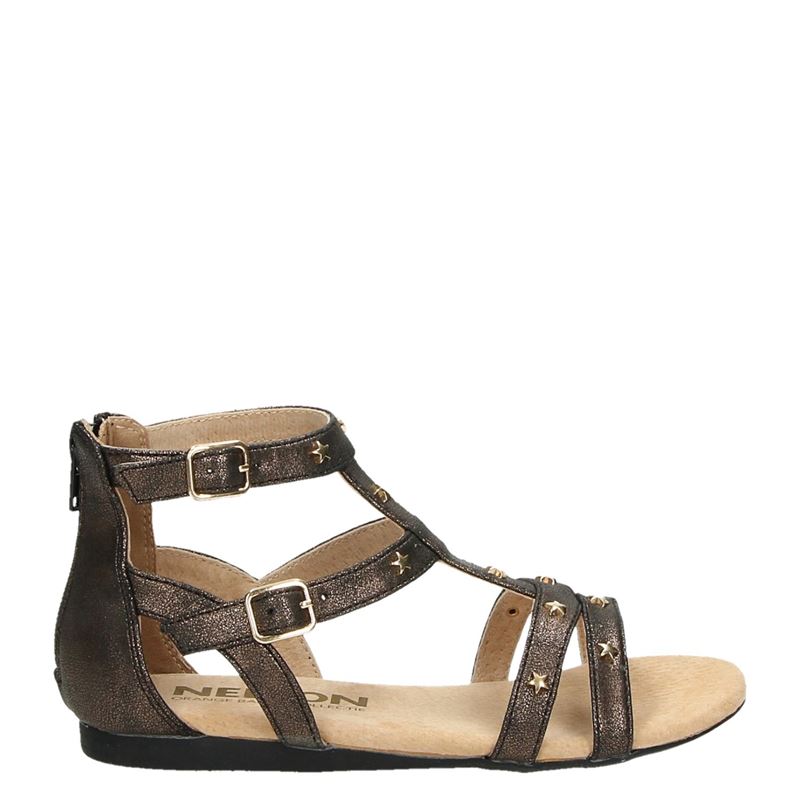 Orange Babies Sandalen Brons orange babies kopen in de aanbieding