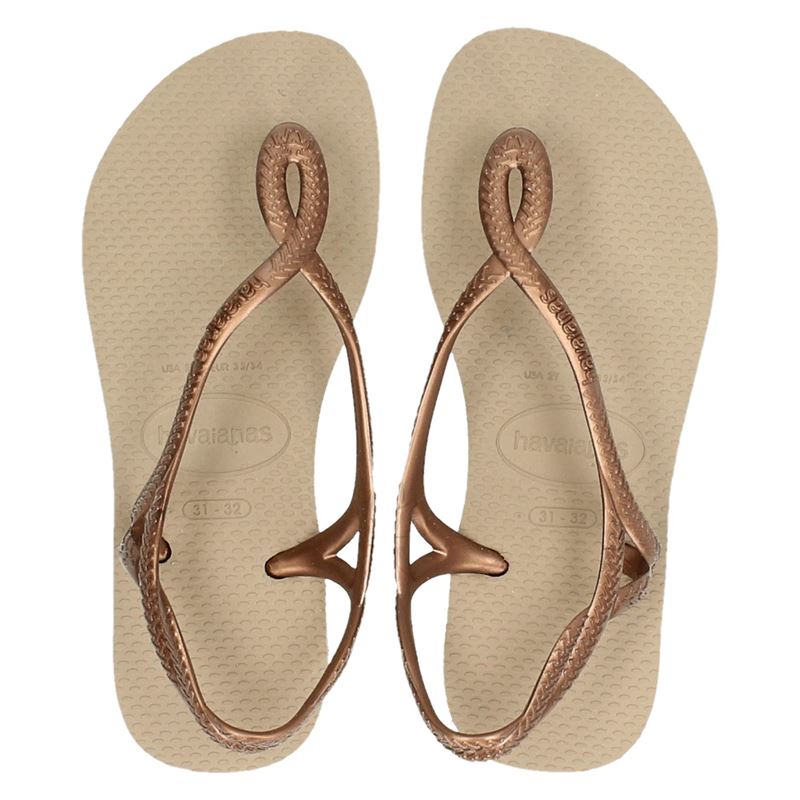 Havaianas Luna - Slippers - Goud