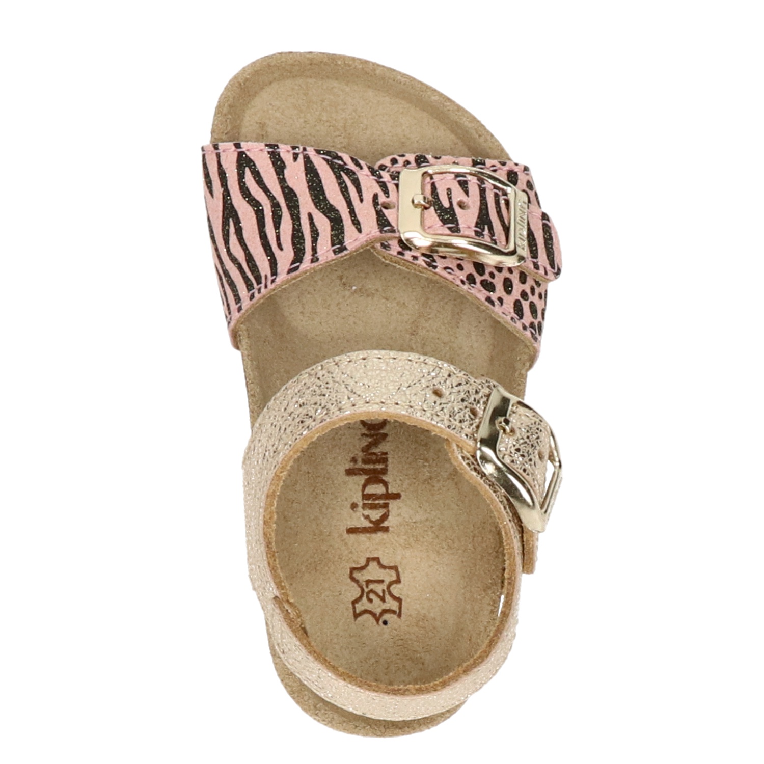 Kipling Rikulu 1 - Sandalen voor meisjes - Roze - Nelson.nl