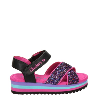 Skechers Prism Steps - Sandalen - Zwart