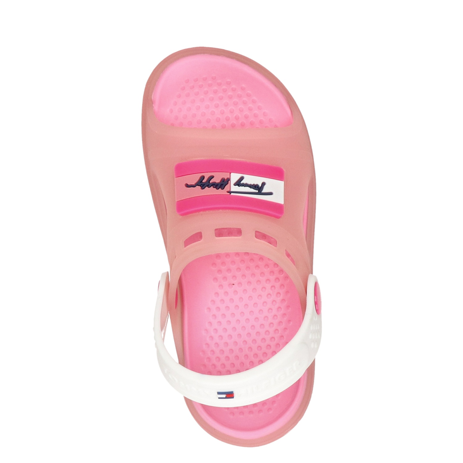 Roze TOMMY HILFIGER Pantoffels TOMMY FURRY HOME SLIPPER | Omoda