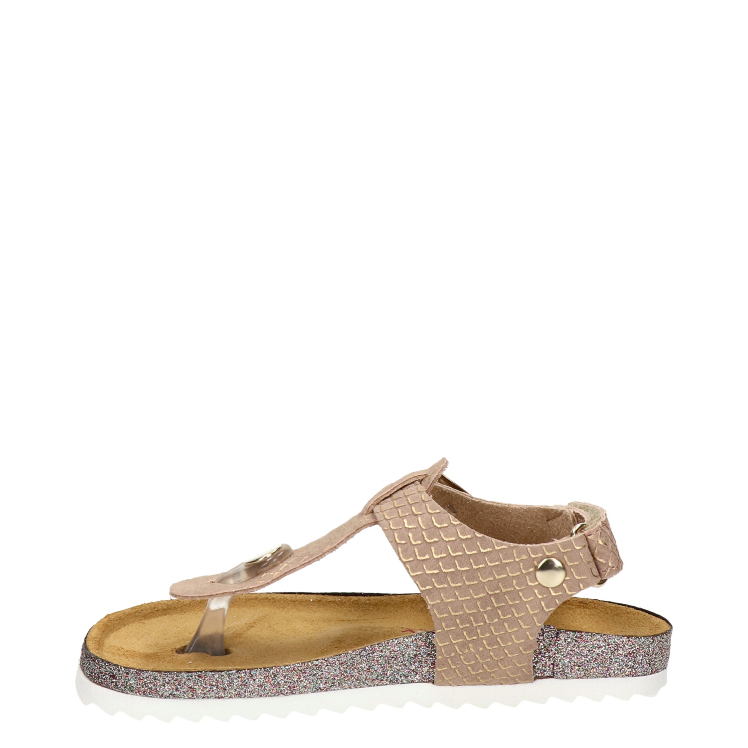 Develab - Sandalen voor meisjes - Taupe - Nelson.nl