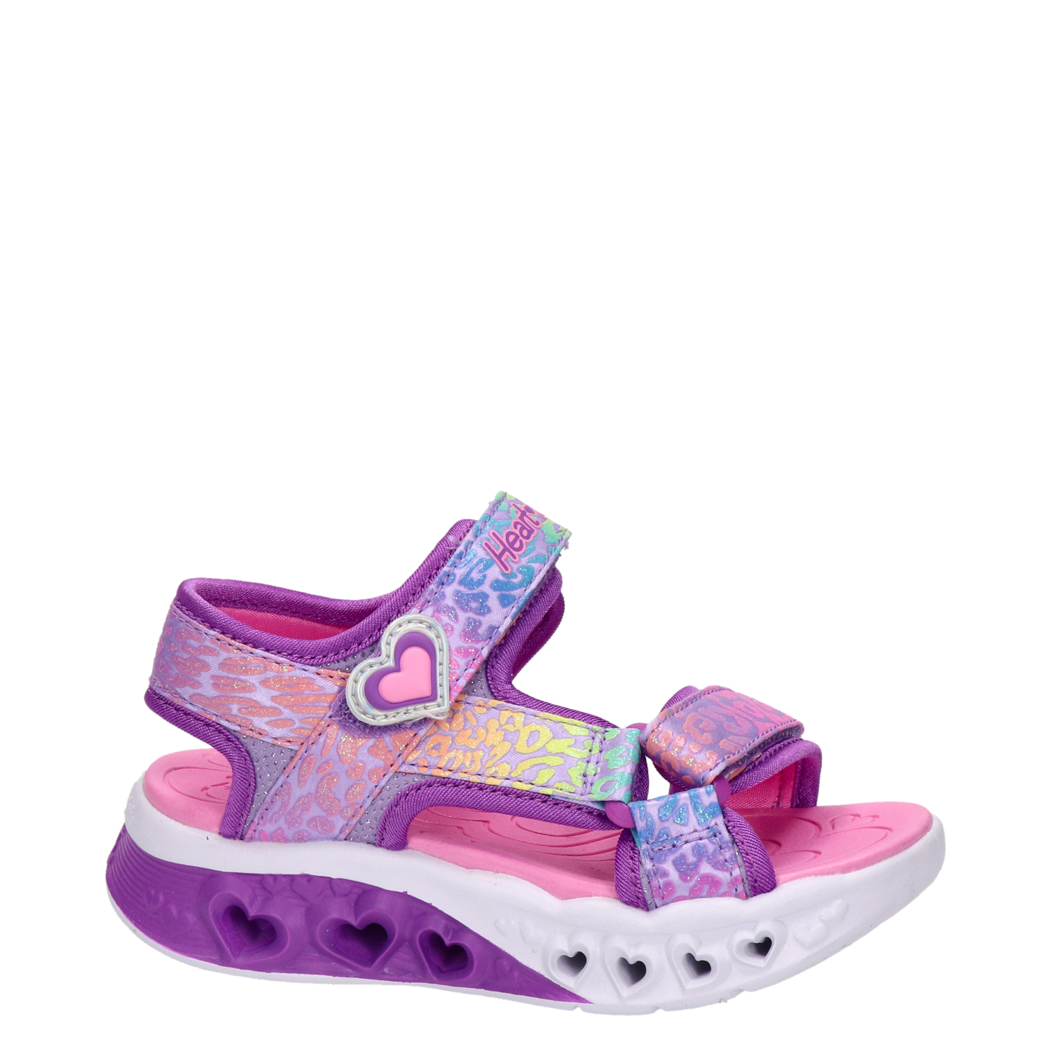 Skechers Flutter Hearts - Sandalen voor meisjes - Roze - Nelson.nl