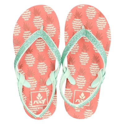 Reef Little Stargazer Pin Slippers Groen reef kopen in de aanbieding