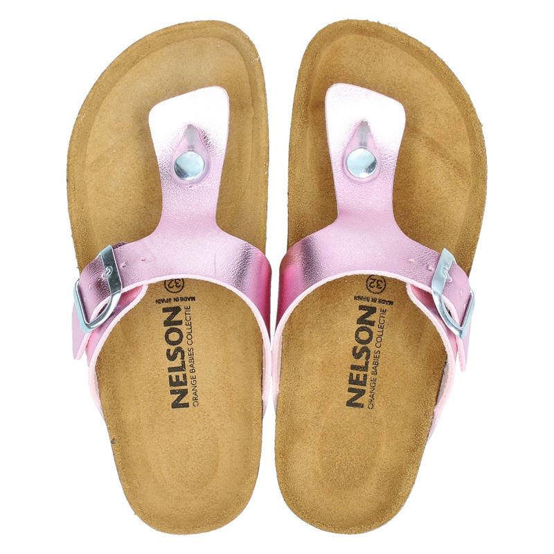 Nelson Kids - Slippers - Roze