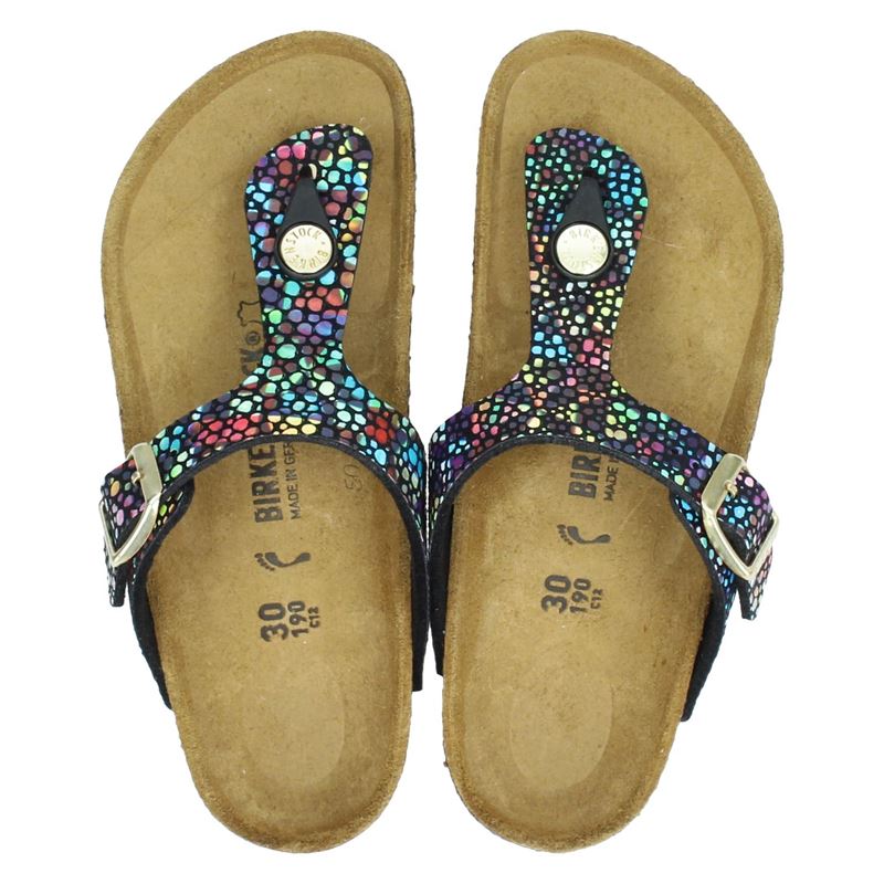 Birkenstock Gizeh - Slippers - Zwart
