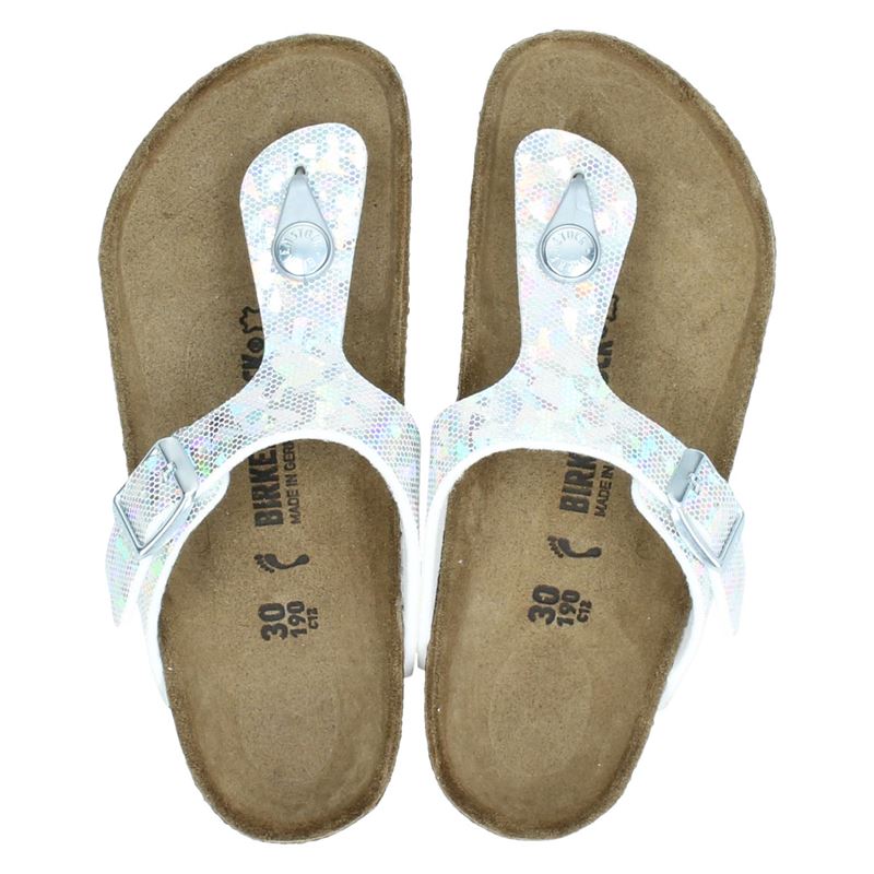 Birkenstock Gizeh - Slippers - Zilver
