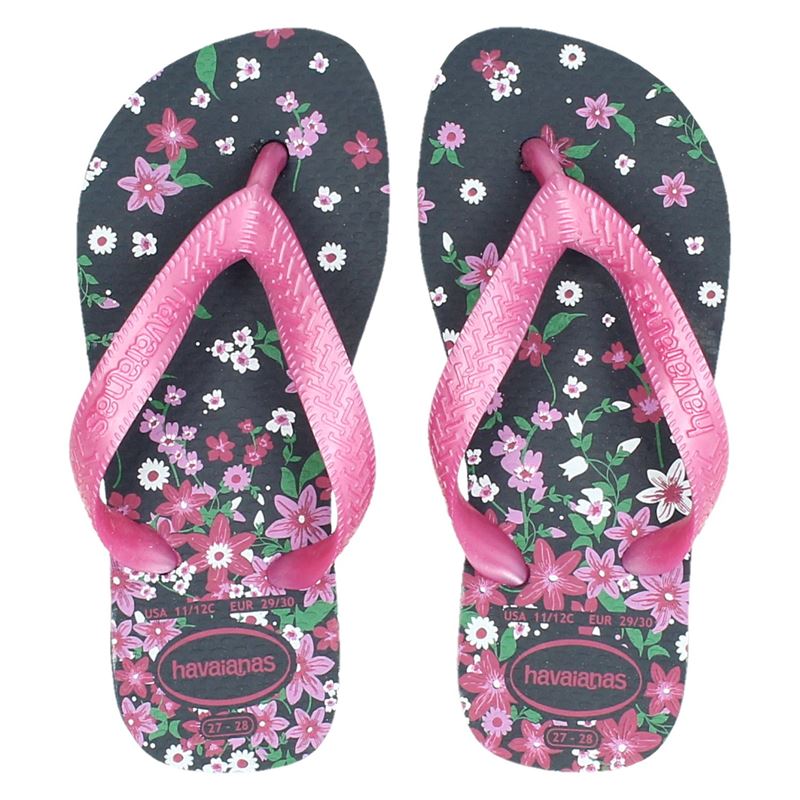 Havaianas Kids Flores - Slippers - Blauw
