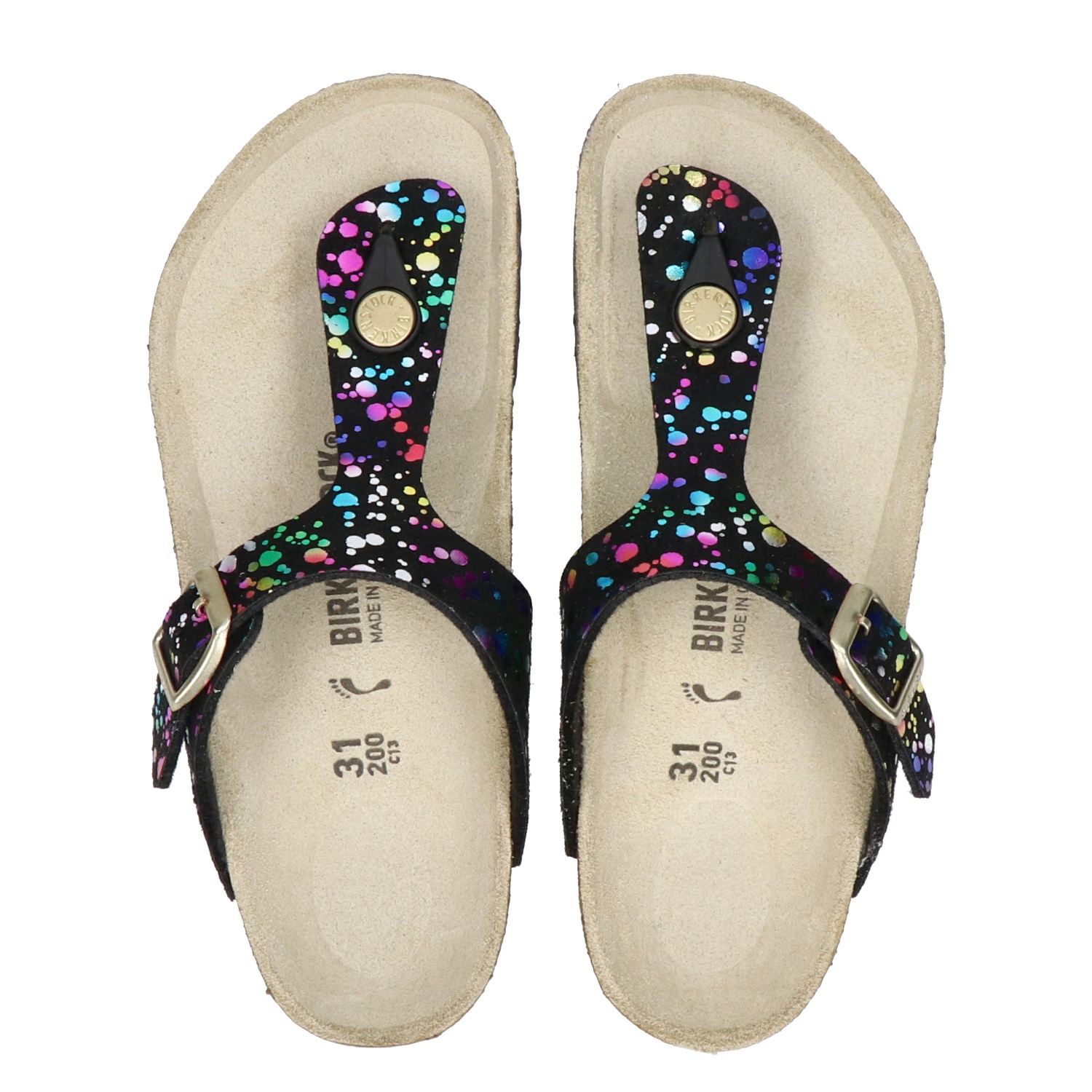 Birkenstock Boston muil Slippers 0059461 Zwart - Van Driel Schoenen