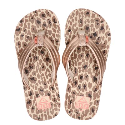 Reef Ahi Cheetah - Slippers - Rose goud