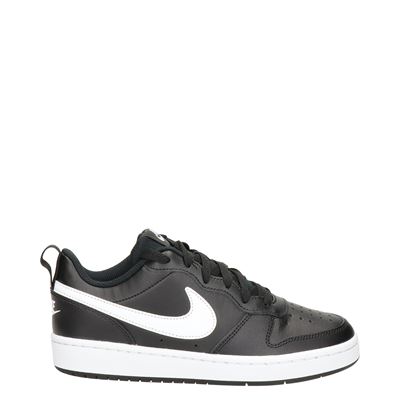 Nike Court borough 2 BK - Lage sneakers - Zwart