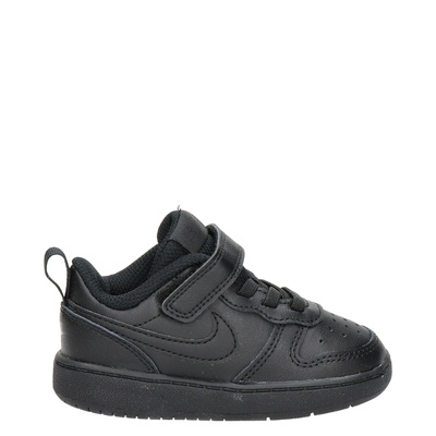 Nike Court Borough Low 2 - Klittenbandschoenen - Zwart