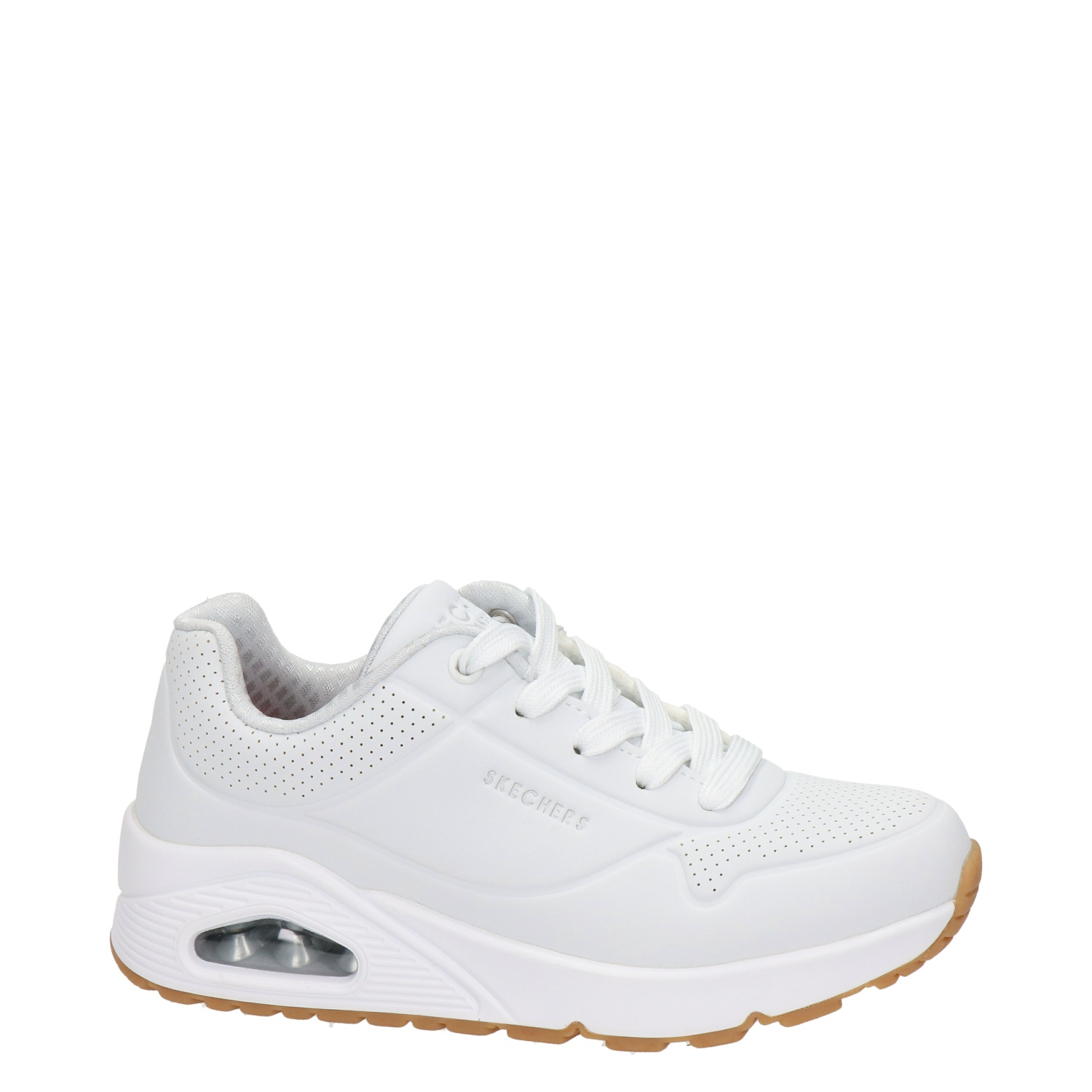 Skechers Sneakers Uno Stand On Air White | The Little Green Bag