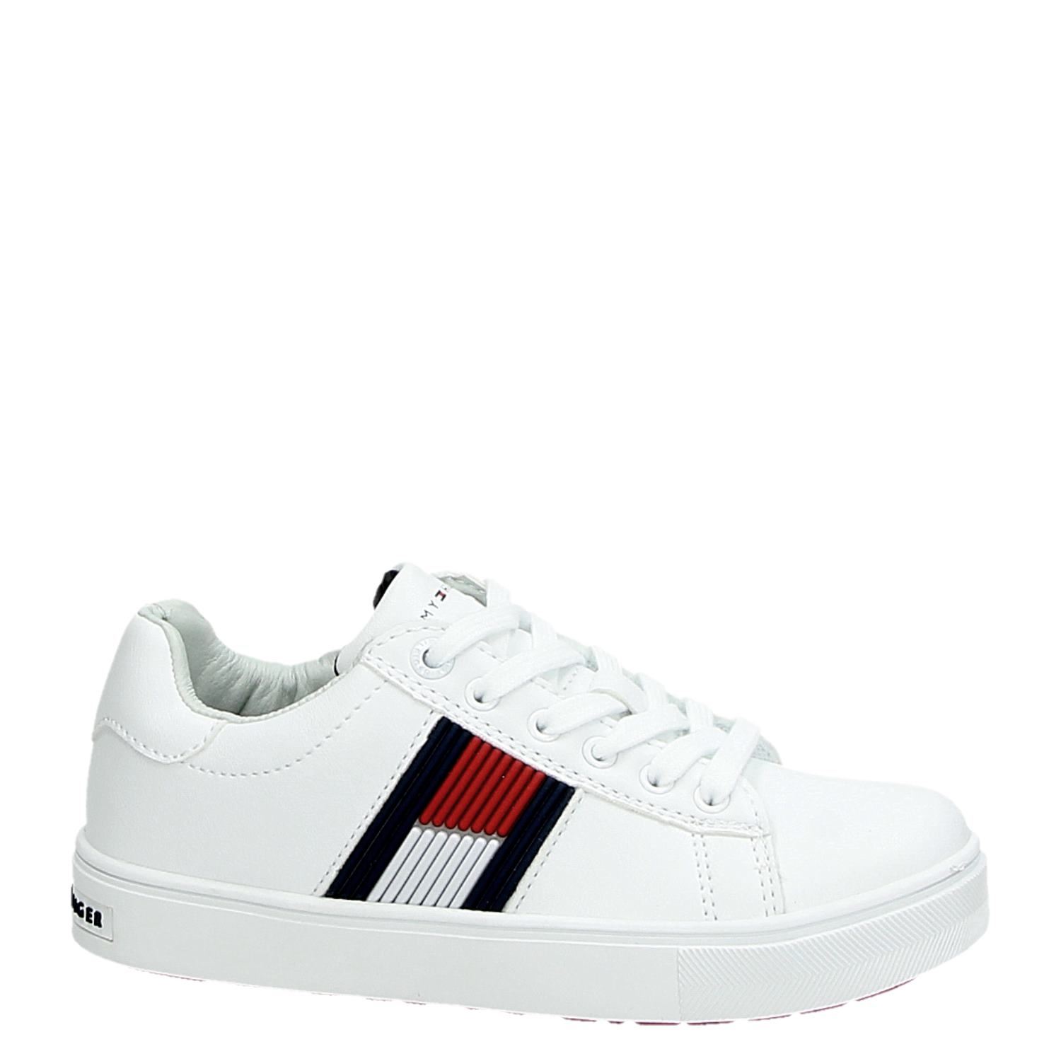 Tommy Hilfiger - Lage sneakers - Wit - Shoemixx.nl