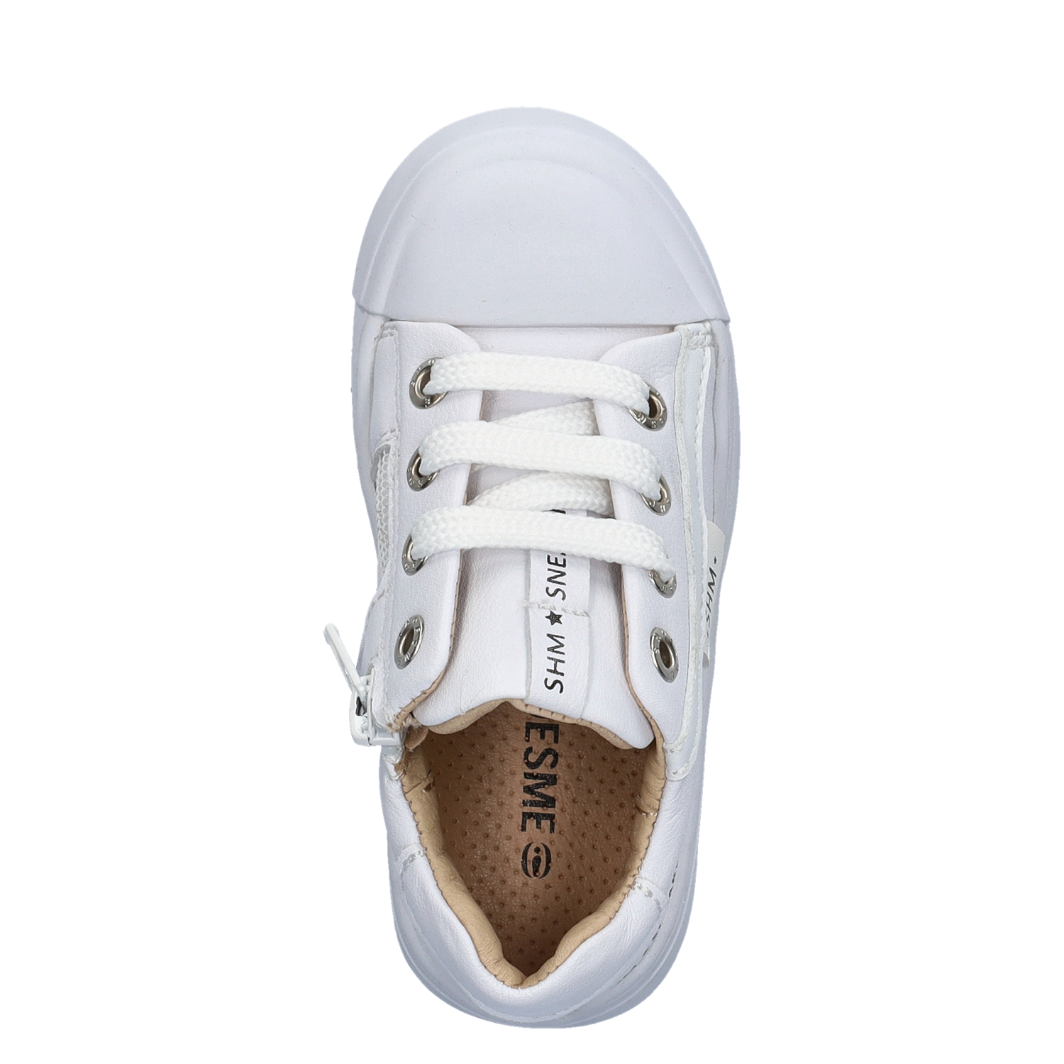 Shoesme - Lage sneakers - Wit - Nelson.nl