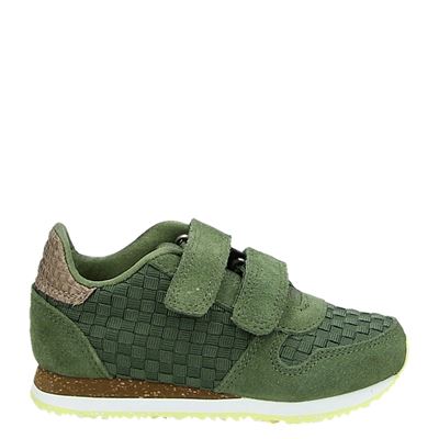 Woden Wonder Wonder - Klittenbandschoenen - Groen