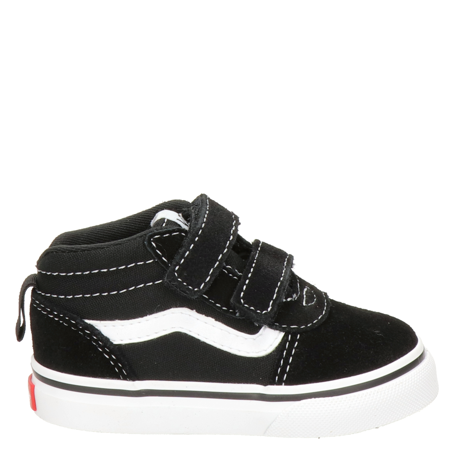 Vans TD Ward Mid V - Klittenbandschoenen - Zwart - Nelson.nl