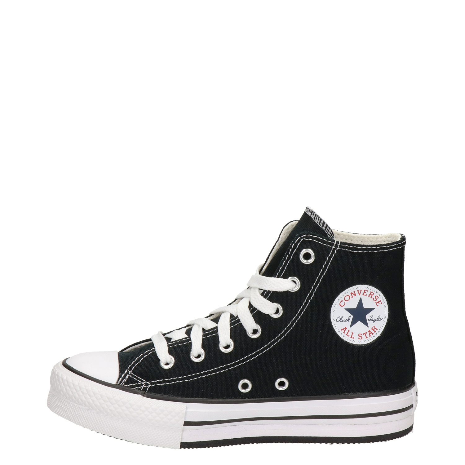 Converse EVA Platform Chuck Taylor All Star - Hoge sneakers - Zwart -  Shoemixx.nl