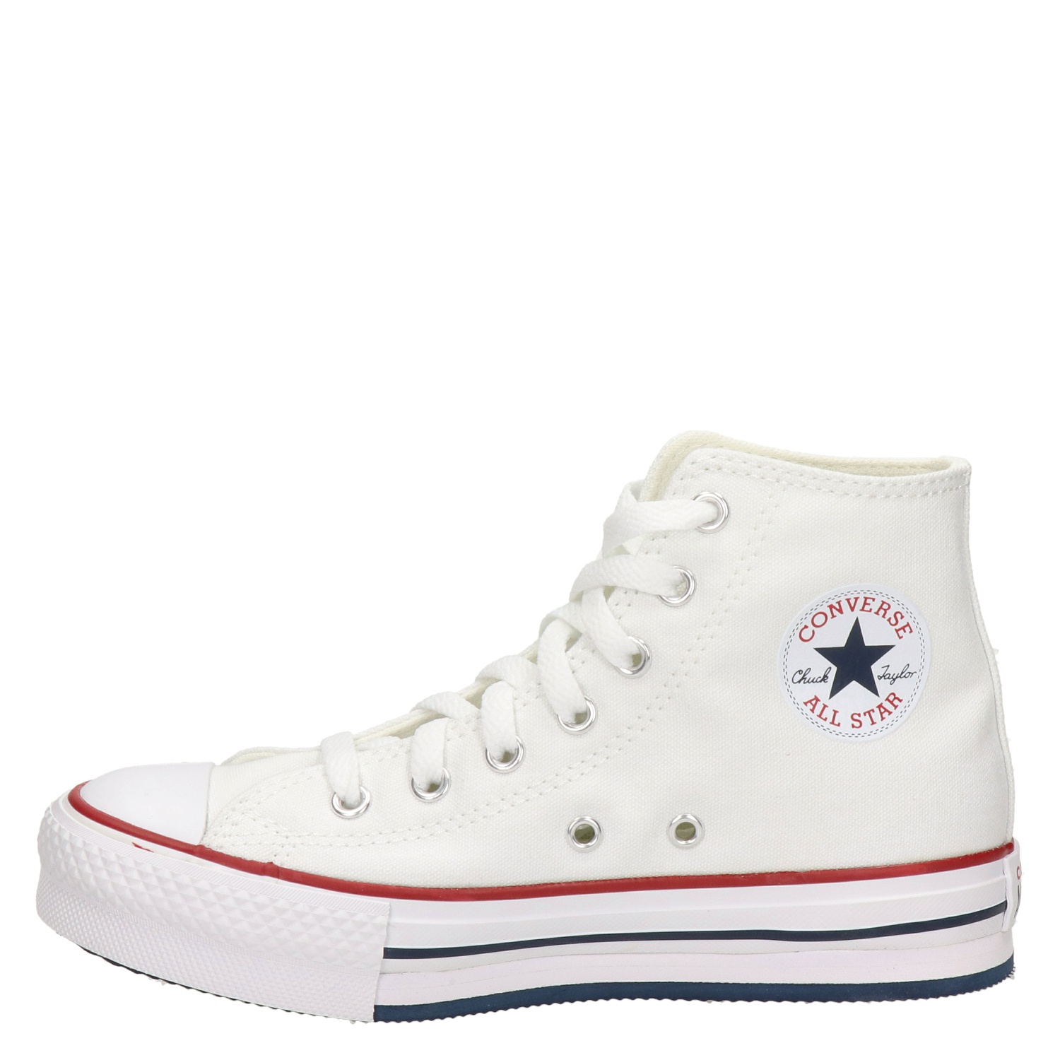 Converse EVA Platform Chuck Taylor All Star - Hoge sneakers - Wit -  Nelson.nl