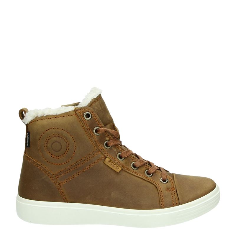 Ecco S7 Teen Veterboots Cognac ecco kopen in de aanbieding