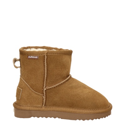 Alpacas - Rits- & gesloten boots - Cognac