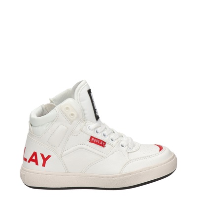 Replay Wall - Hoge sneakers - Wit