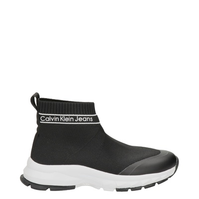 Calvin Klein - Hoge sneakers - Zwart