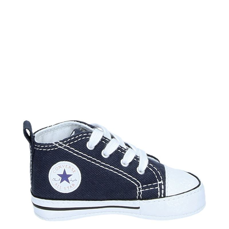 Converse Firststar Babyschoenen Blauw converse kopen in de aanbieding
