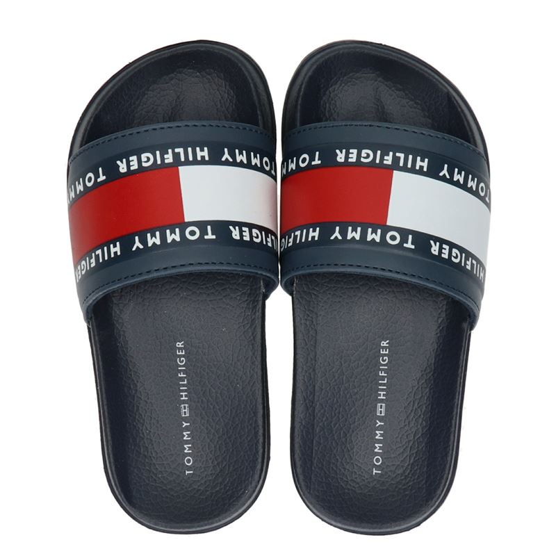 Tommy Hilfiger - Badslippers - Blauw