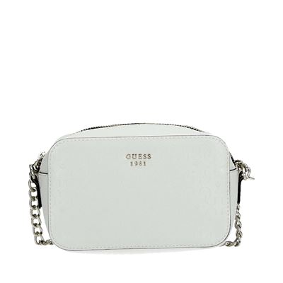 Guess Tabbi Mini Schoudertassen Wit guess kopen in de aanbieding