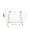 Guess Fleur Mini Satchel - Schoudertassen - Wit