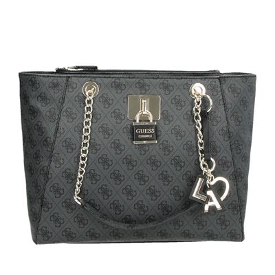 Guess Downtown Cool Schoudertassen Zwart guess kopen in de aanbieding