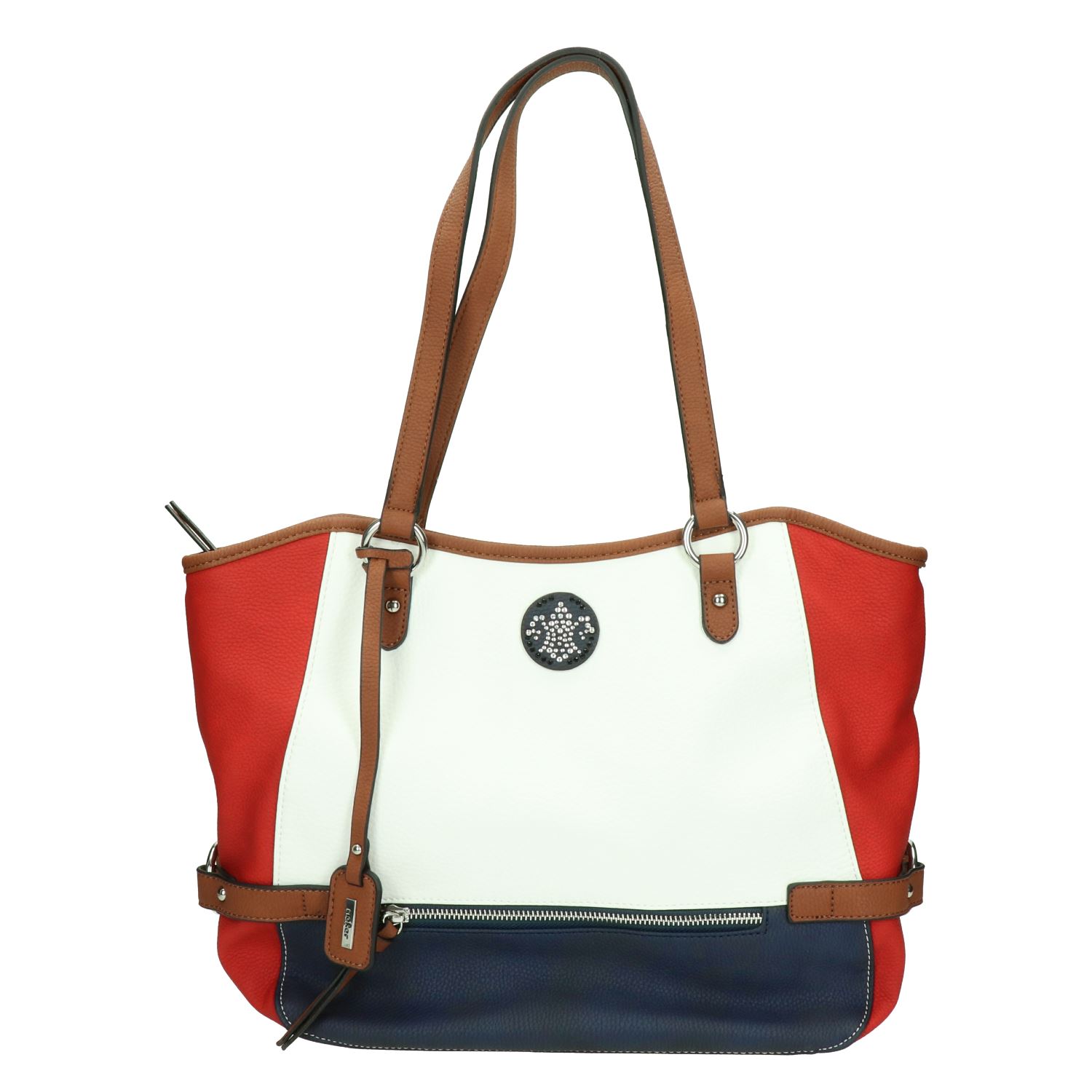Rieker - Schoudertas voor dames - Blauw - Shoemixx.nl