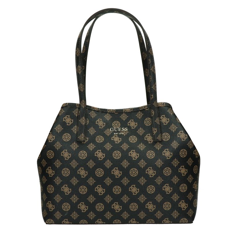 Guess Vikky Tote - Handtassen - Bruin
