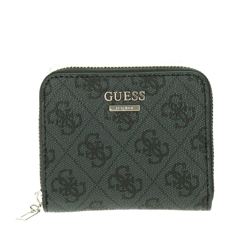 Guess Kerrigan small zip - Portemonnees - Zwart