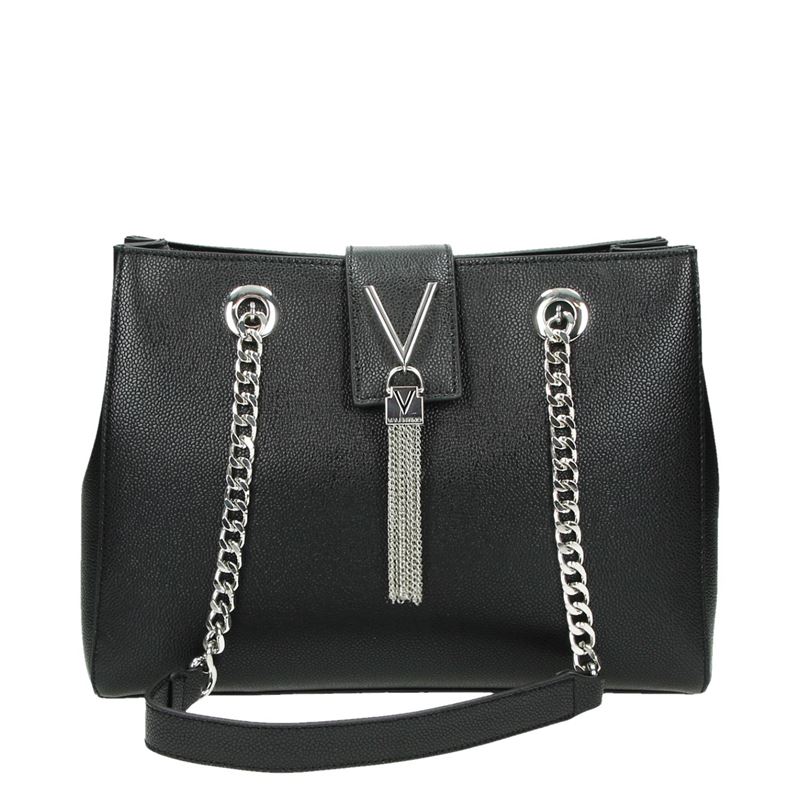 Valentino Divina Schoudertassen Zwart valentino kopen in de aanbieding