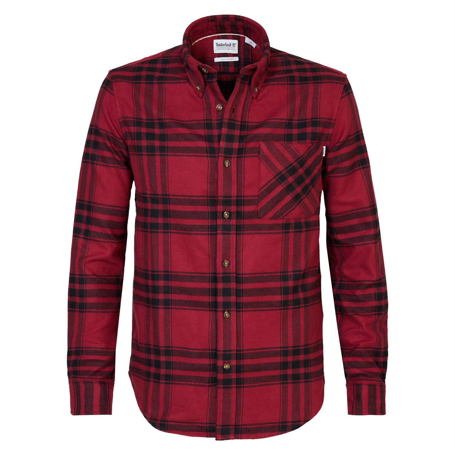 Timberland - Overhemd voor heren - Rood - Nelson.nl