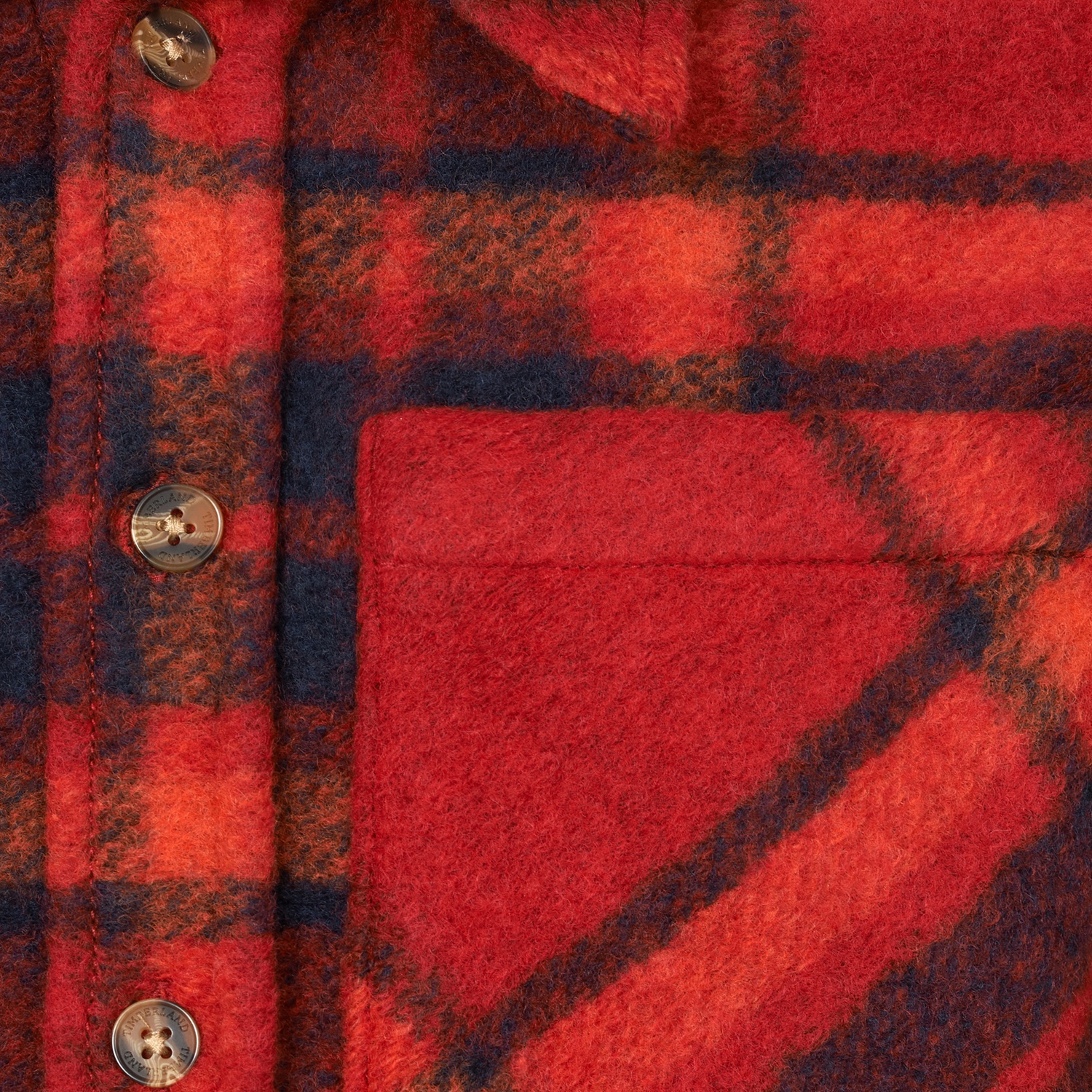 Timberland - Overhemd voor heren - Rood - Nelson.nl