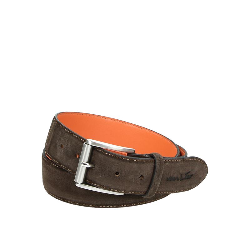 Van Lier R4268 - Riem voor heren - Bruin - Nelson.nl
