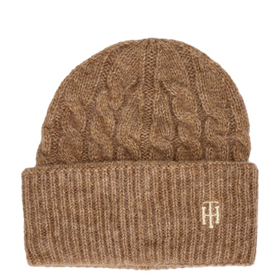 Tommy Hilfiger Sport Timeless Cable - Mutsen - Bruin
