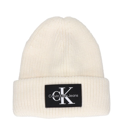 Calvin Klein Monologo Patch - Mutsen - Wit